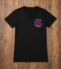 Tejana Por Vida: Shirt Rose Tee BLK/HPNK/TRQ