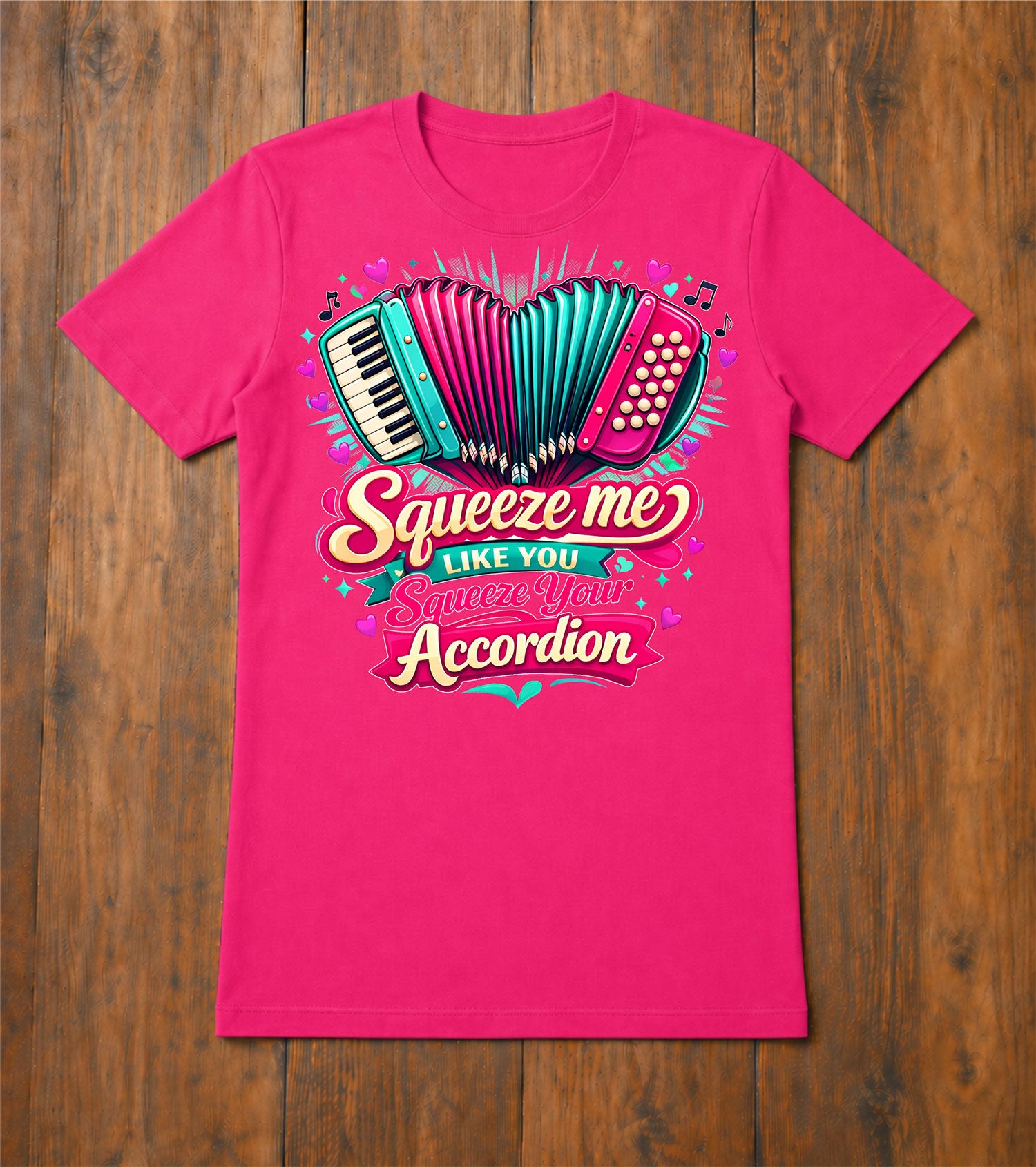 Tejana Por Vida: Shirt Squeeze-Me-Pink