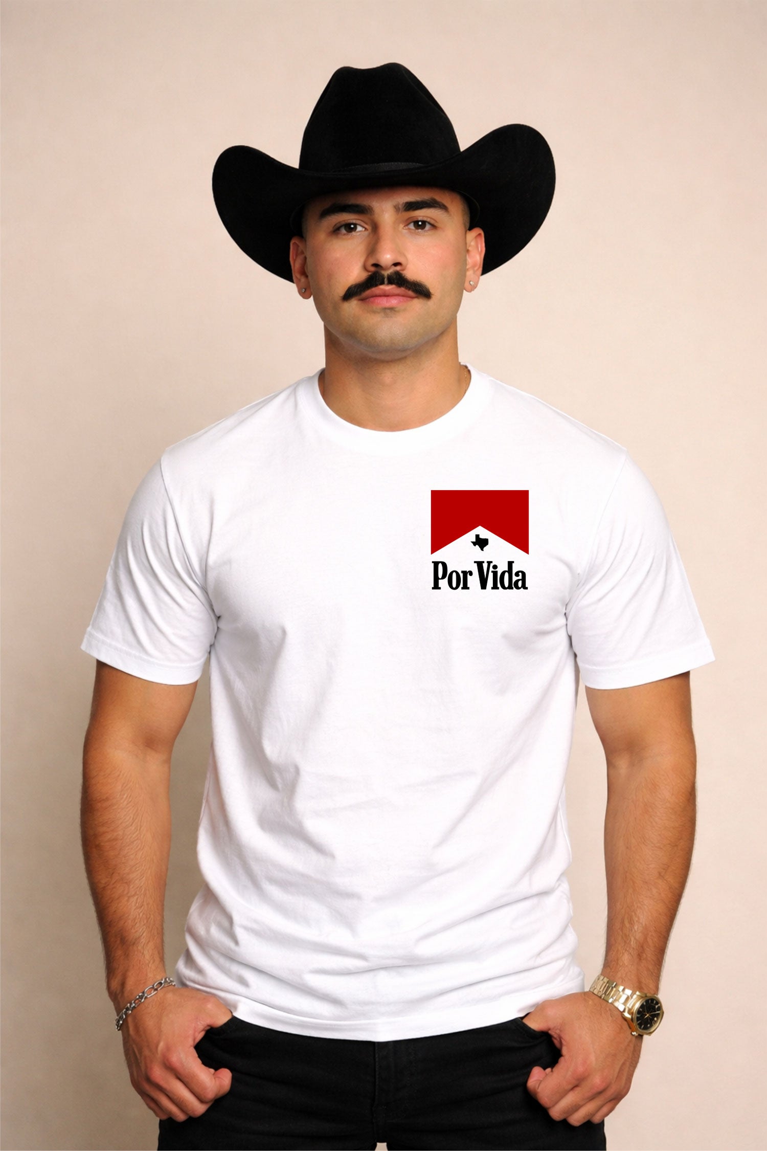 Tejano Por Vida: Shirt Raised on Tejano