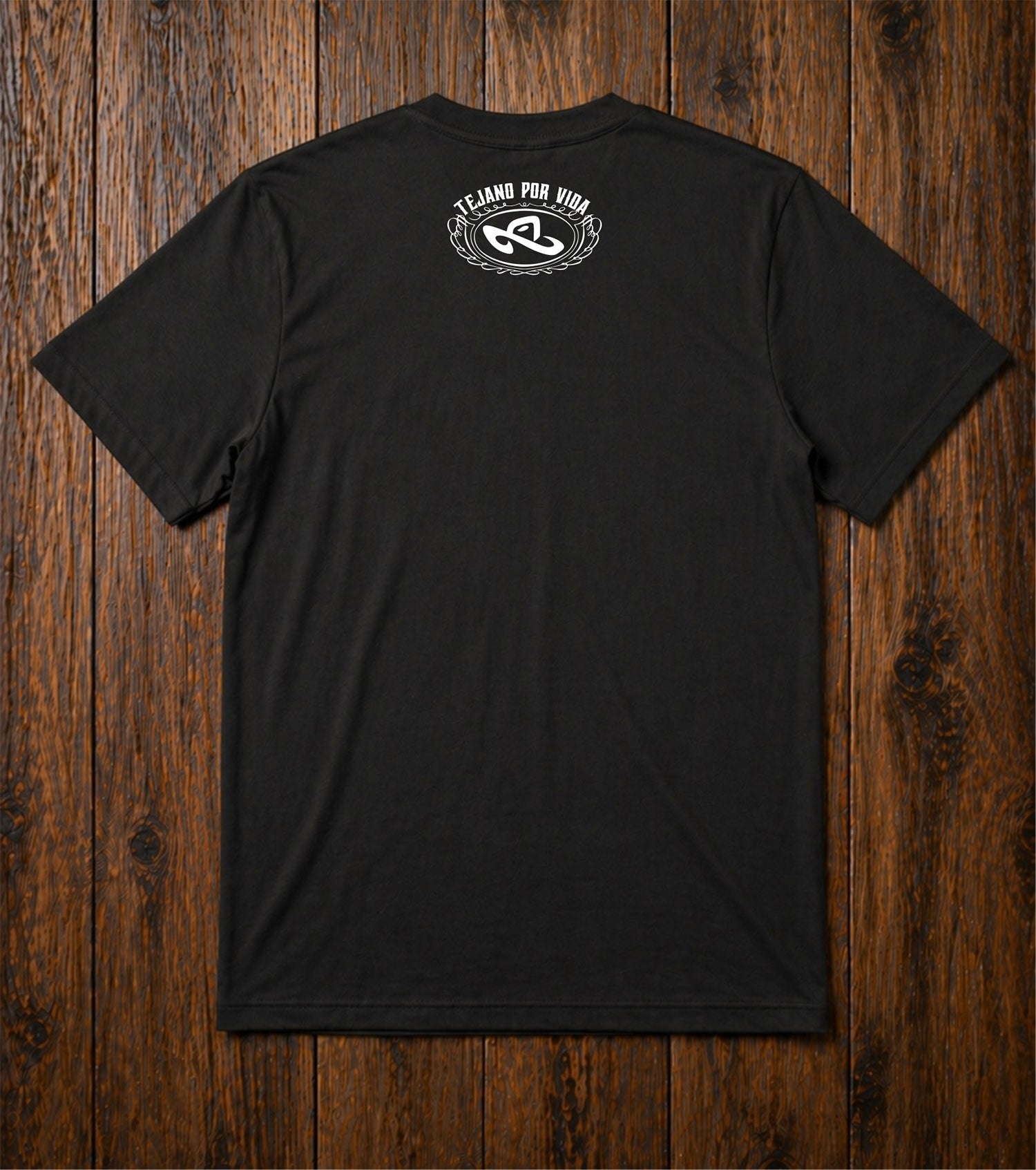 Tejano Por Vida: Shirt Por Vida Saloon Tee Blk/Wht
