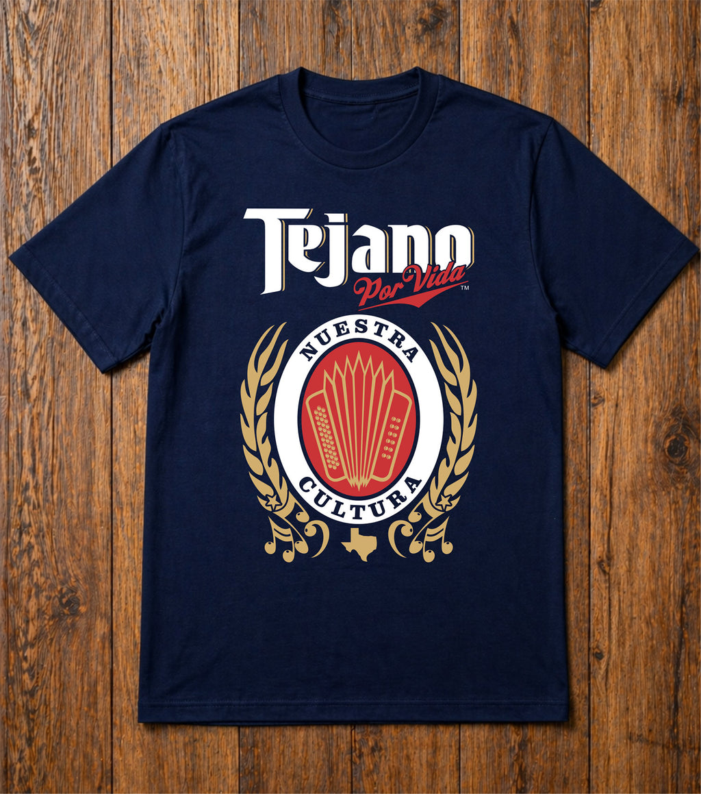 Tejano Por Vida: Shirt Tejano Lite Nvy