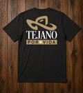 Tejano Por Vida: Shirt Classic Blk/Tan/Wht