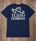 Tejano Por Vida: Shirt Classic Navy/Gry/Wht